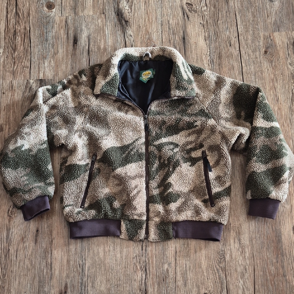 Cabela's Kids' Camouflage Sherpa Jacket